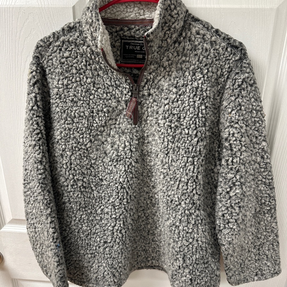 True Grit Half zip fleece pullover